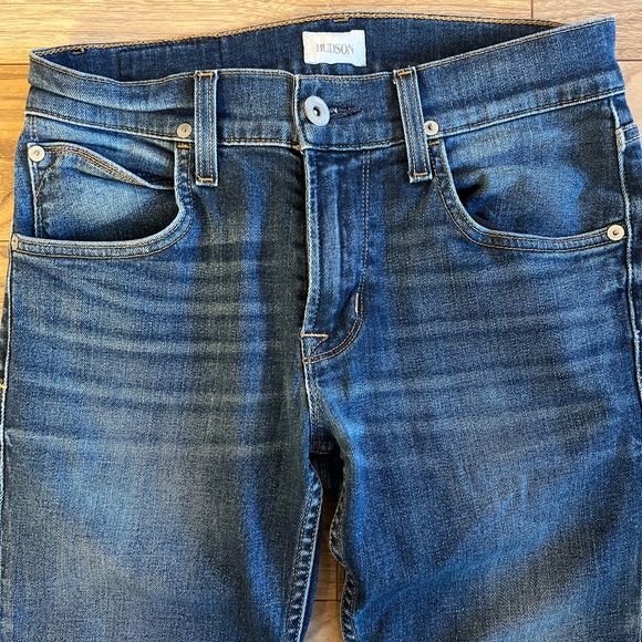 Hudson Dark Blue Jeans Slim Straight 29 - Picture 6 of 9